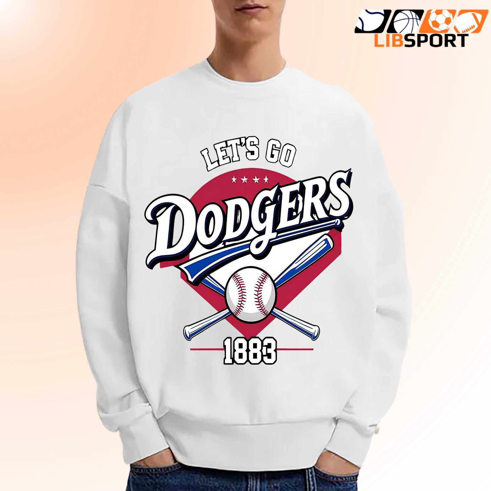 Lets Go Dodgers T Shirt, Los Angeles Unisex Tee